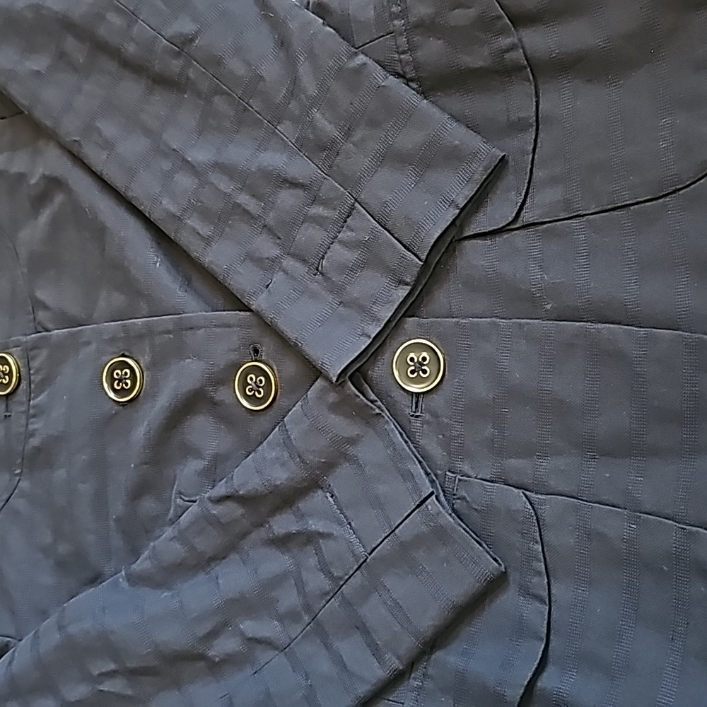 NWT Banana Republic sz 0 navy jacket - Picture 10 of 14